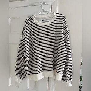 Oversized sweatshirt, American eagle.